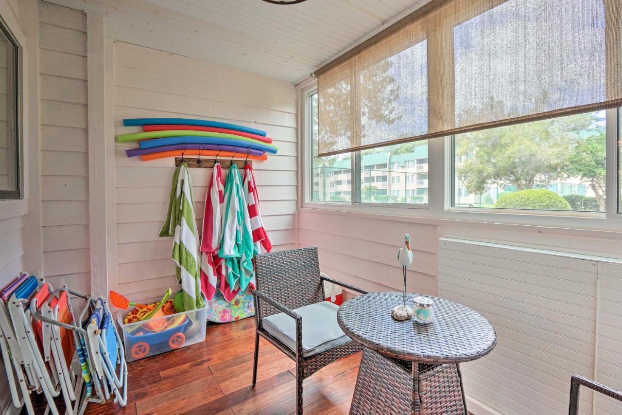 Colorful Hilton Head Condo With Beach And Pool Access! Hilton Head Island Zewnętrze zdjęcie